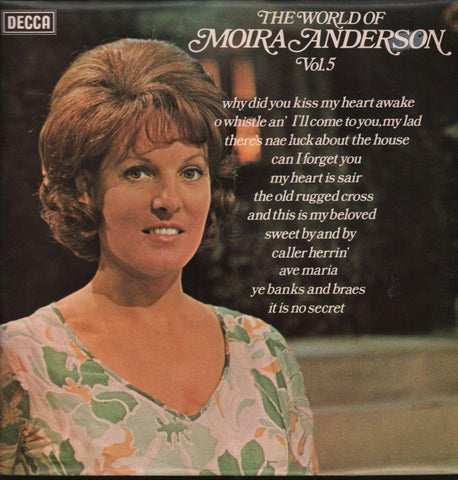 Moira Anderson-The World Of Vol.5-Decca-Vinyl LP
