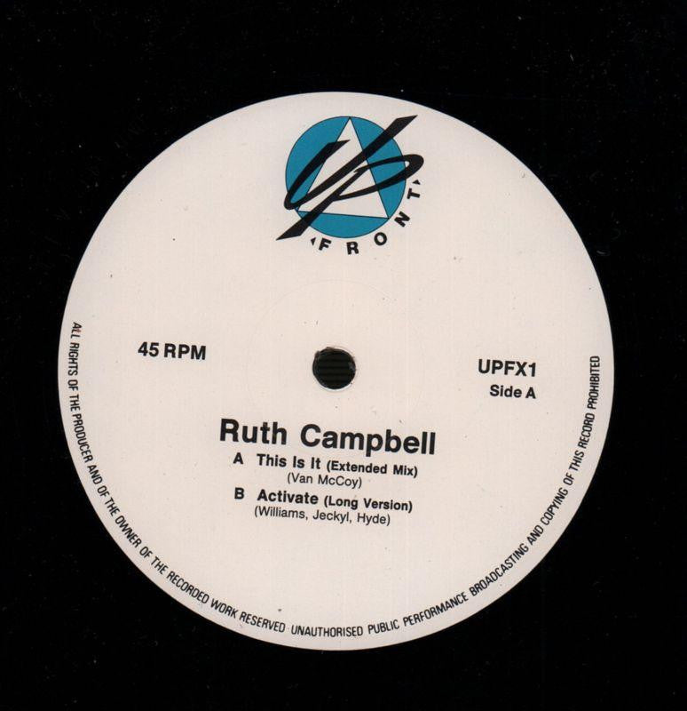 This Is It-Upfront-12" Vinyl P/S-VG/VG+