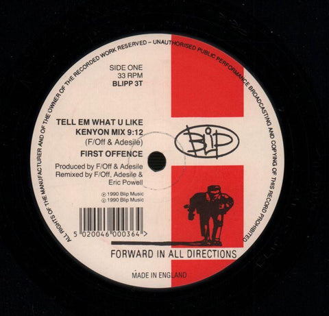 Tell What U Like-Blip Vert-12" Vinyl-Ex/VG