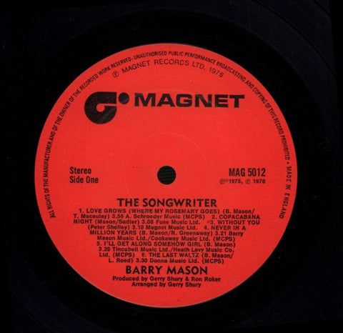 The Songwriter-Magnet-Vinyl LP-VG+/Ex+