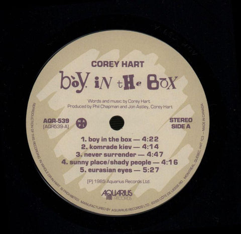 Boy In The Box-Aquarius-Vinyl LP-VG+/Ex+