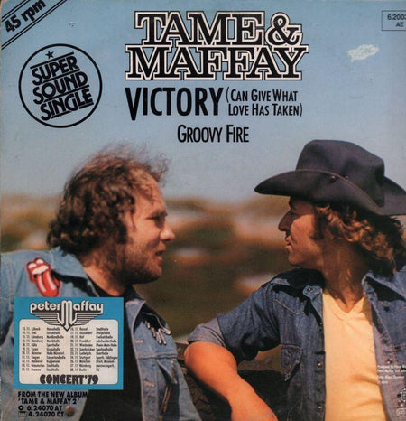 Tame & Maffay-Victory-Telefunken-12" Vinyl P/S-VG/Ex