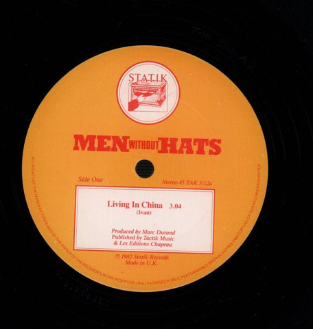 Living In China-Statik-12" Vinyl P/S-VG+/Ex+