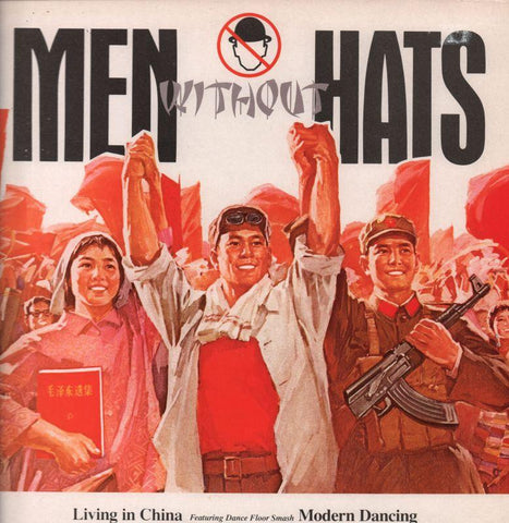Men Without Hats-Living In China-Statik-12" Vinyl P/S