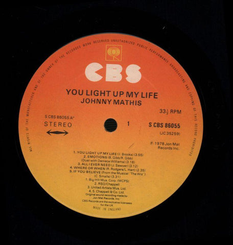 You Light Up My Life-CBS-Vinyl LP-VG+/Ex+