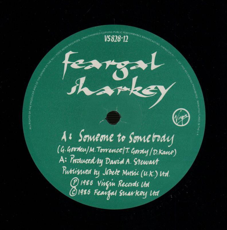 Someone To Somebody-Virgin-12" Vinyl P/S-VG/VG