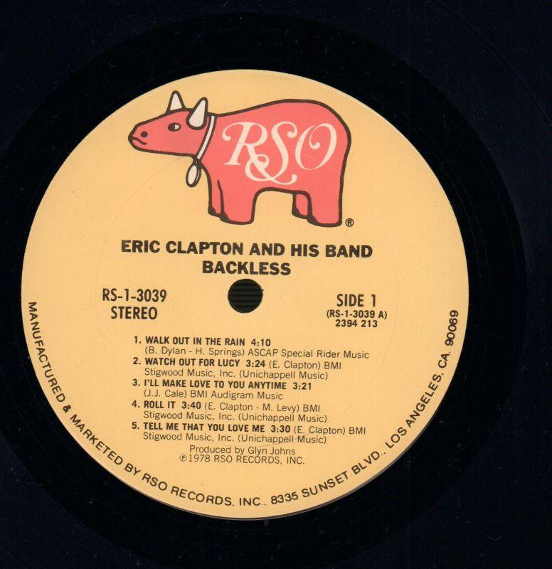 Backless-RSO-Vinyl LP Gatefold-VG+/VG