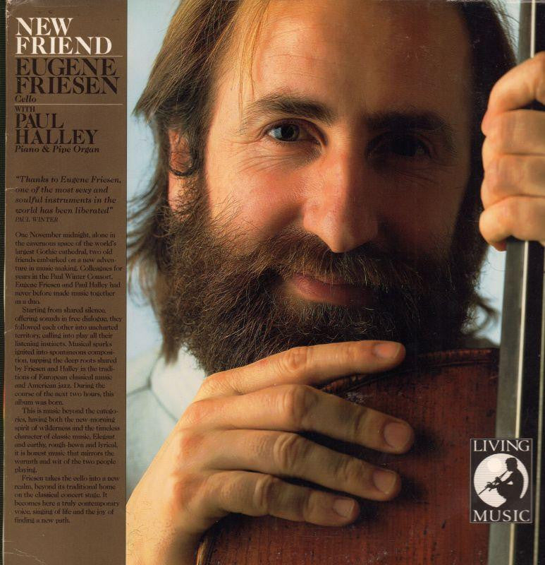 Eugene Friesen-New Friend-Living Music-Vinyl LP-VG/Ex