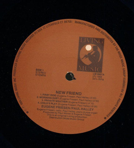 New Friend-Living Music-Vinyl LP-VG/Ex