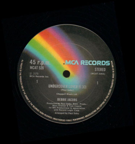 Undercover Lover-MCA-12" Vinyl P/S-VG/Ex