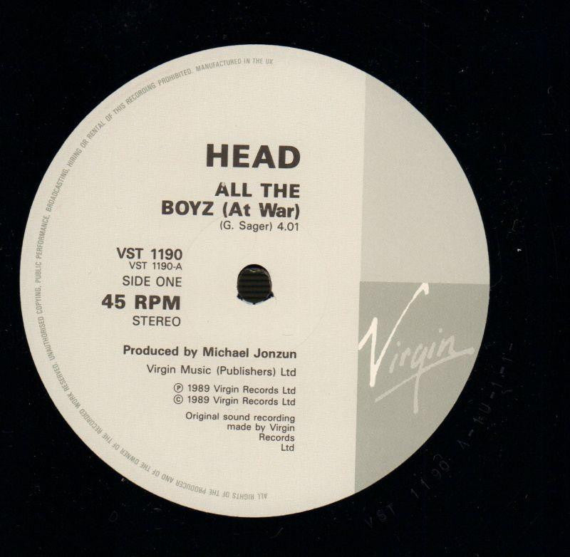 All The Boyz-Virgin-12" Vinyl P/S-VG+/VG+
