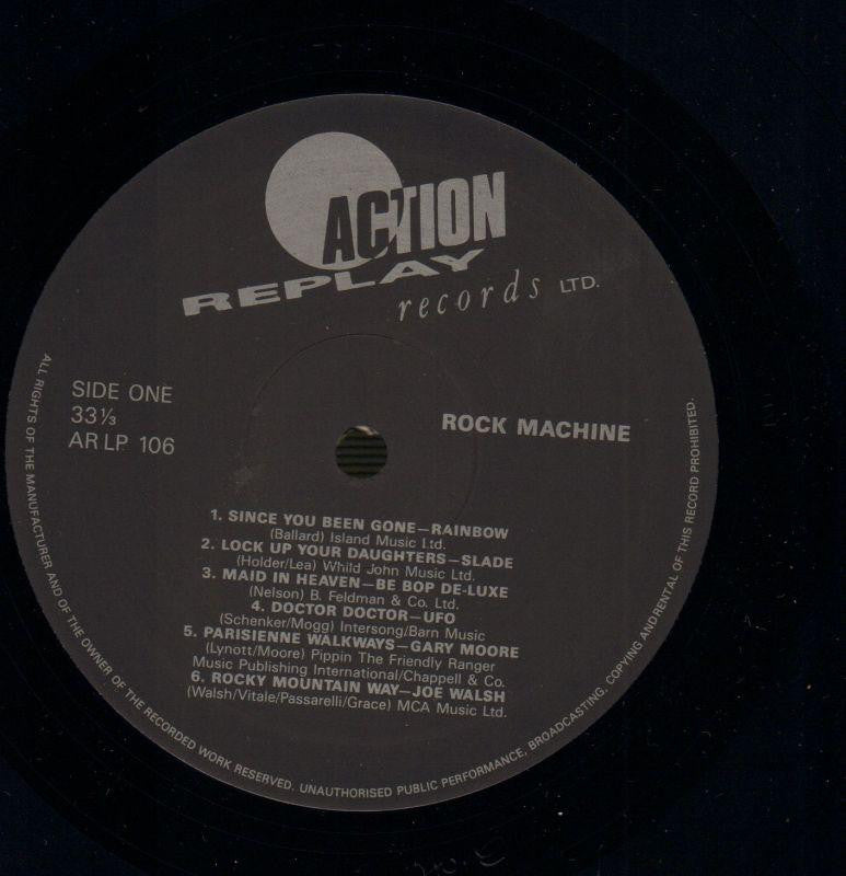 Rock Machine-Action Replay-Vinyl LP-VG/NM