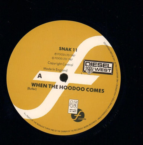 When The Hoodoo Comes-Food-12" Vinyl P/S-VG/Ex