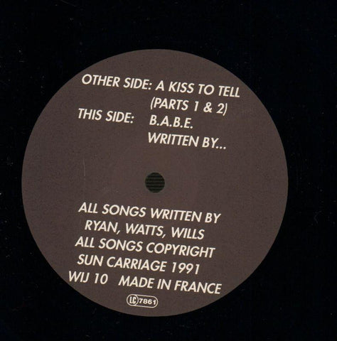 A Kiss To Tell EP-Wiiija-12" Vinyl P/S-VG/Ex
