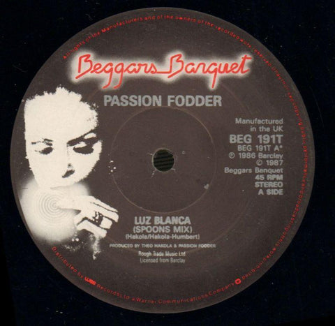 Luz Blanca-Beggars Banquet-12" Vinyl P/S-VG/Ex