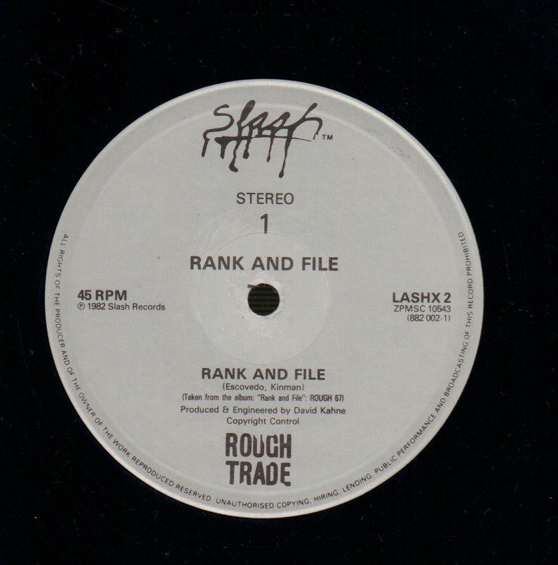 Rank And File-Rough Trade-12" Vinyl P/S-VG/Ex