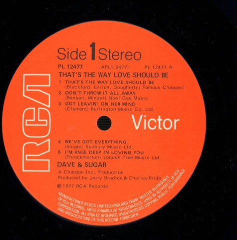 That's The Way Love Should Be-RCA-Vinyl LP-Ex/Ex+