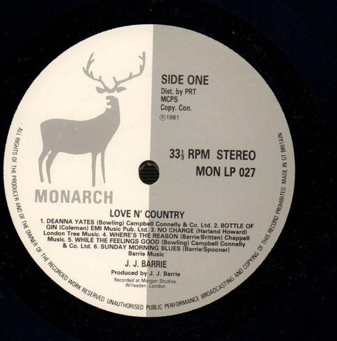 Love N Country-Monarch-Vinyl LP-VG/Ex