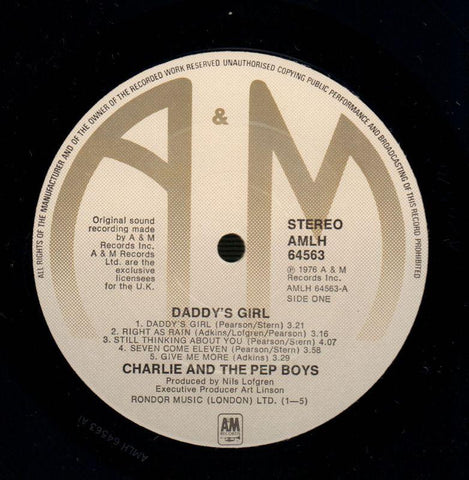 Daddy's Girl-A&M-Vinyl LP-VG/Ex