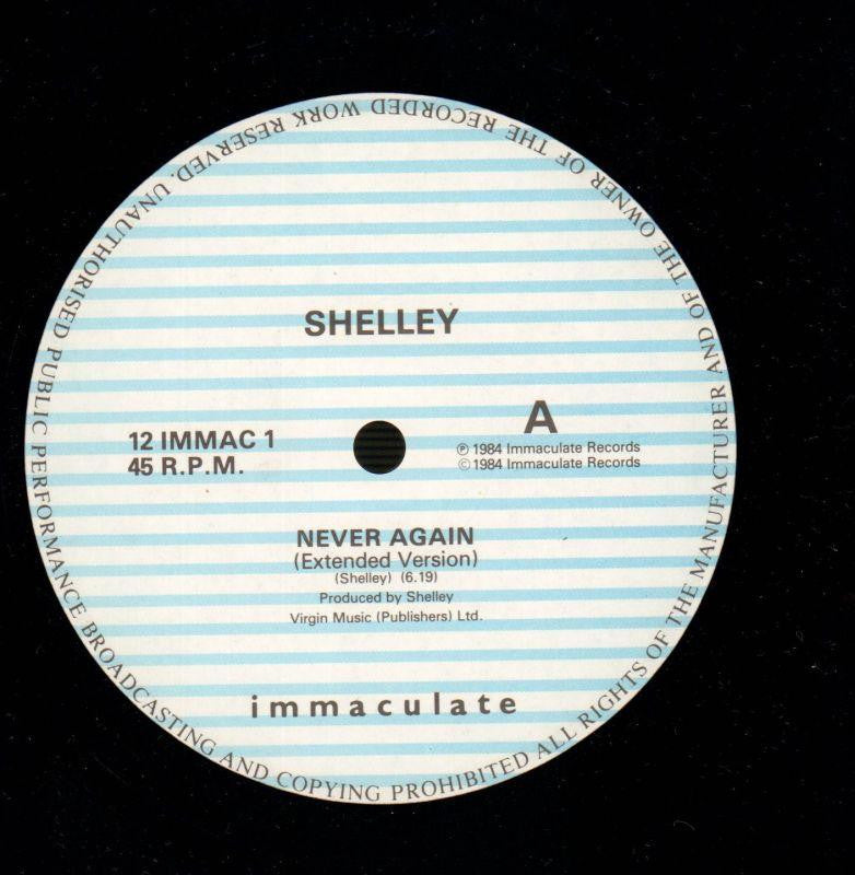 Never Again-Immaculate-12" Vinyl P/S-VG+/Ex