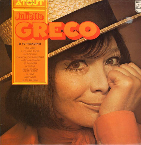 Juliette Greco-Si Tu T'imagines-Philips-Vinyl LP-VG+/Ex