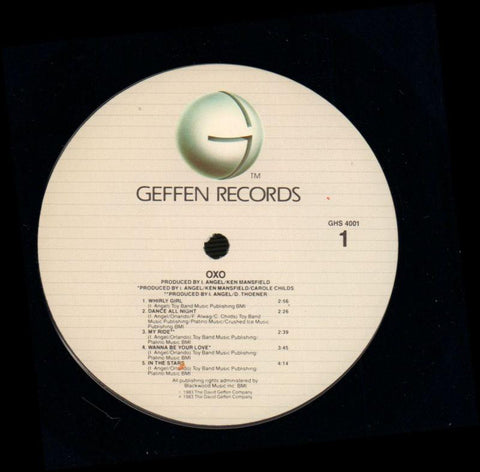 OXO-Geffen-Vinyl LP-VG/VG+