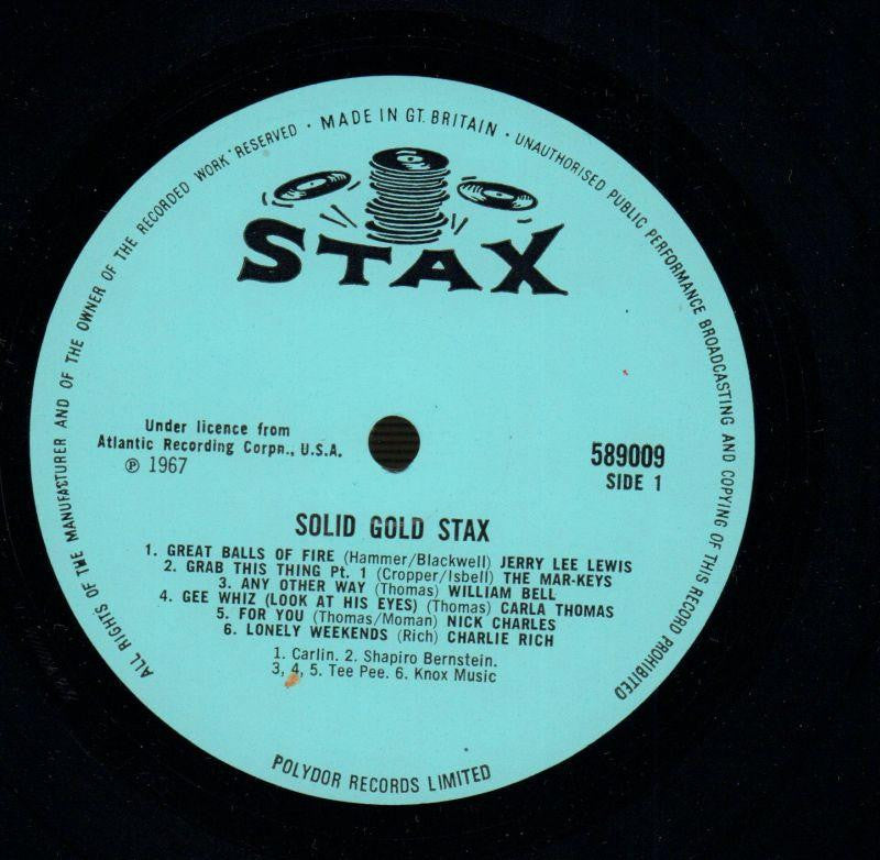 Solid Gold Stax-Stax-Vinyl LP-VG/VG+