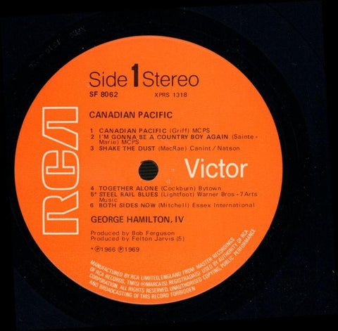Canadian Pacific-RCA-Vinyl LP-VG/VG