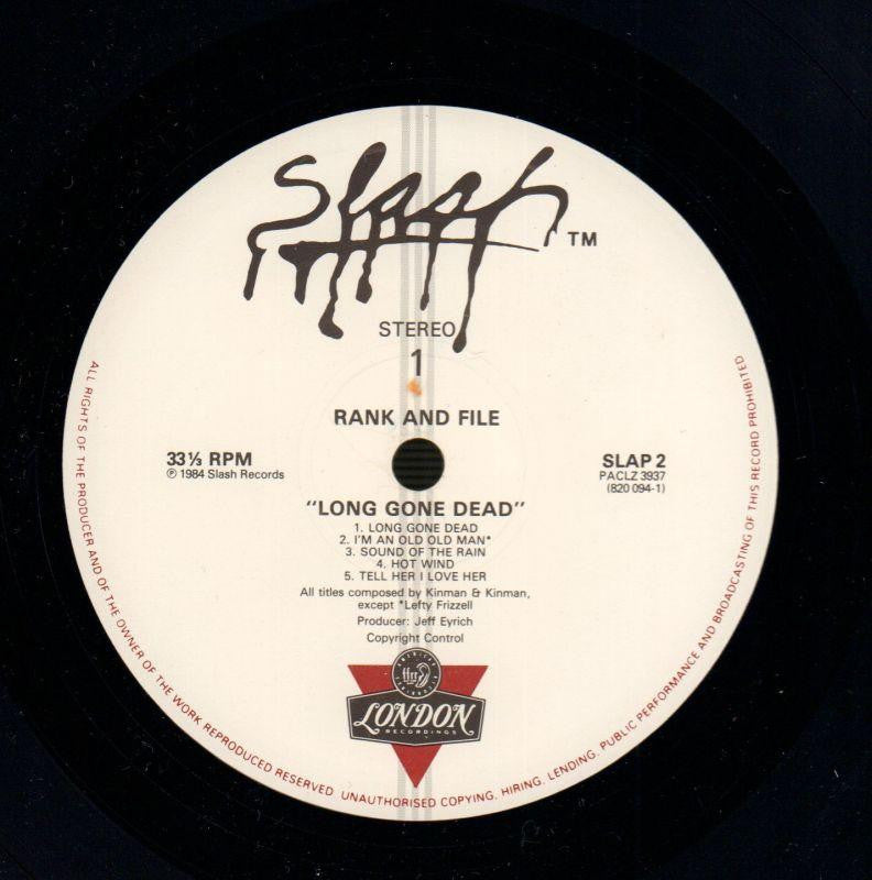 Long Gone Dead-Slash-Vinyl LP-VG+/VG