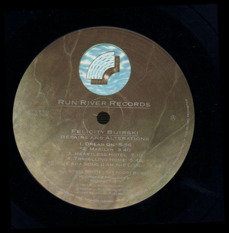 Repairs & Alterations-Run River-Vinyl LP-Ex/Ex