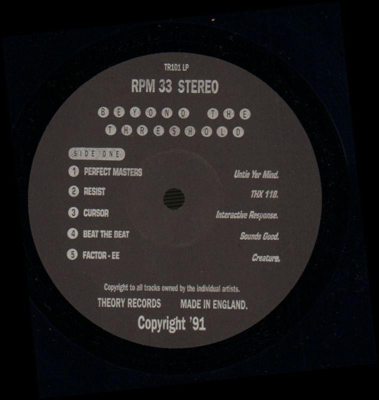 Beyond The Threshold-Theory-Vinyl LP-VG/Ex