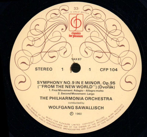 New World Symphony Sawallisch-CFP-Vinyl LP-VG/Ex