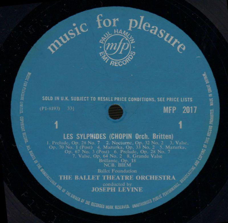 Les Sylphides Ballet Theatre Orchestra/Levine-MFP-Vinyl LP-VG/VG+