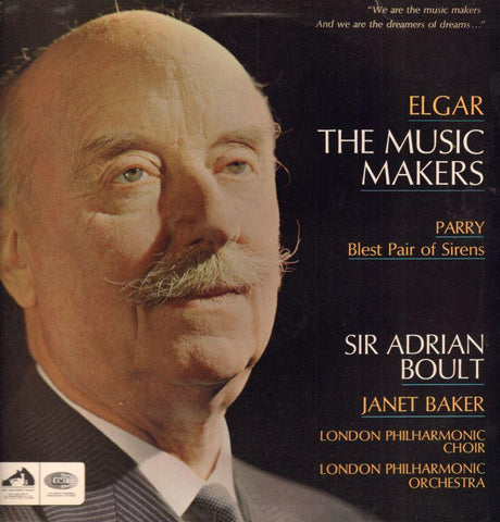 Elgar-The Music Makers Adrian Boult/Janet Baker-HMV-Vinyl LP