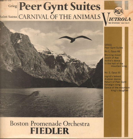 Grieg-Peer Gynt Suites Fiedler/Boston Pops-RCA-Vinyl LP
