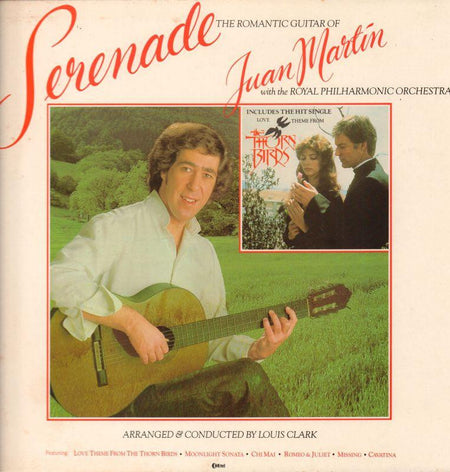 Juan Martin-Serenade-K-Tel-Vinyl LP-VG+/Ex+