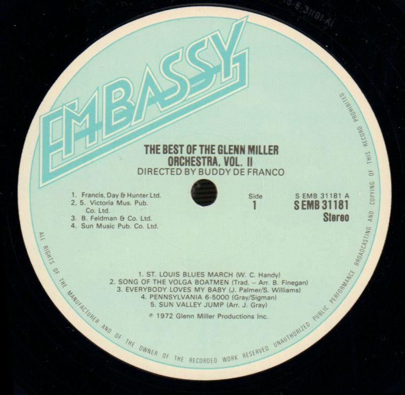 The Best Of-Embassy-Vinyl LP-Ex/NM