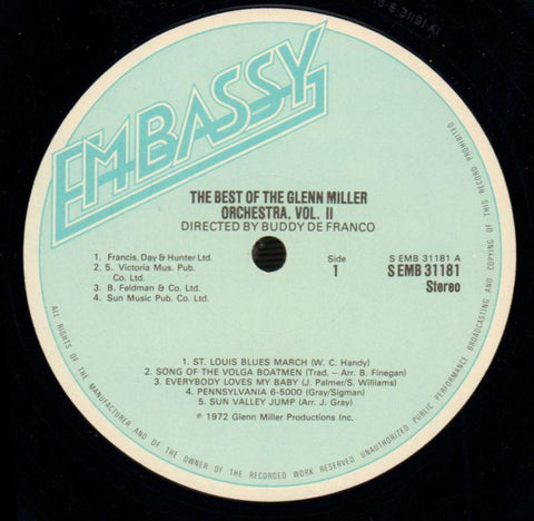 The Best Of-Embassy-Vinyl LP-Ex/NM