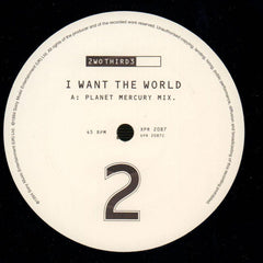 I Want The World-Sony-2x12" Vinyl-Ex/Ex