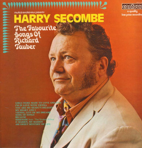 Harry Secombe-The Favourite Songs Of Richard Tauber-Contour-Vinyl LP