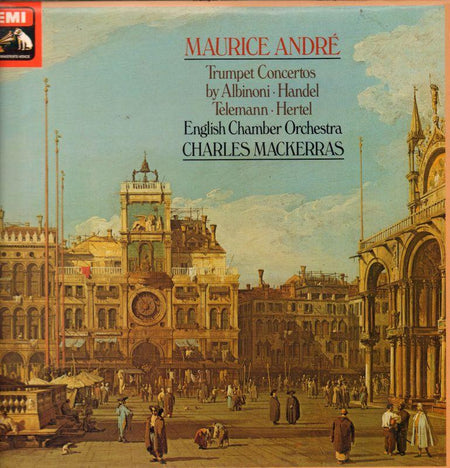 Maurice Andre-Trumpet Concertos by Albinoni, Handel-EMI-Vinyl LP
