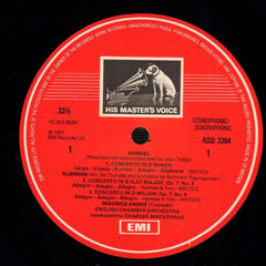 Trumpet Concertos by Albinoni, Handel-EMI-Vinyl LP-VG+/VG+