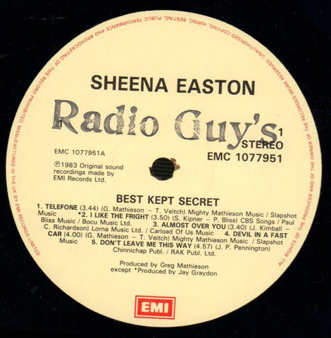 Best Kept Secret-EMI-Vinyl LP-VG+/Ex
