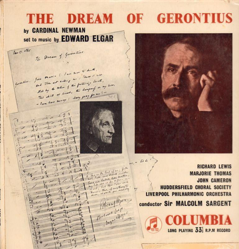 Elgar-The Dream Of Gerontius Cardinal Newman-Columbia-Vinyl LP