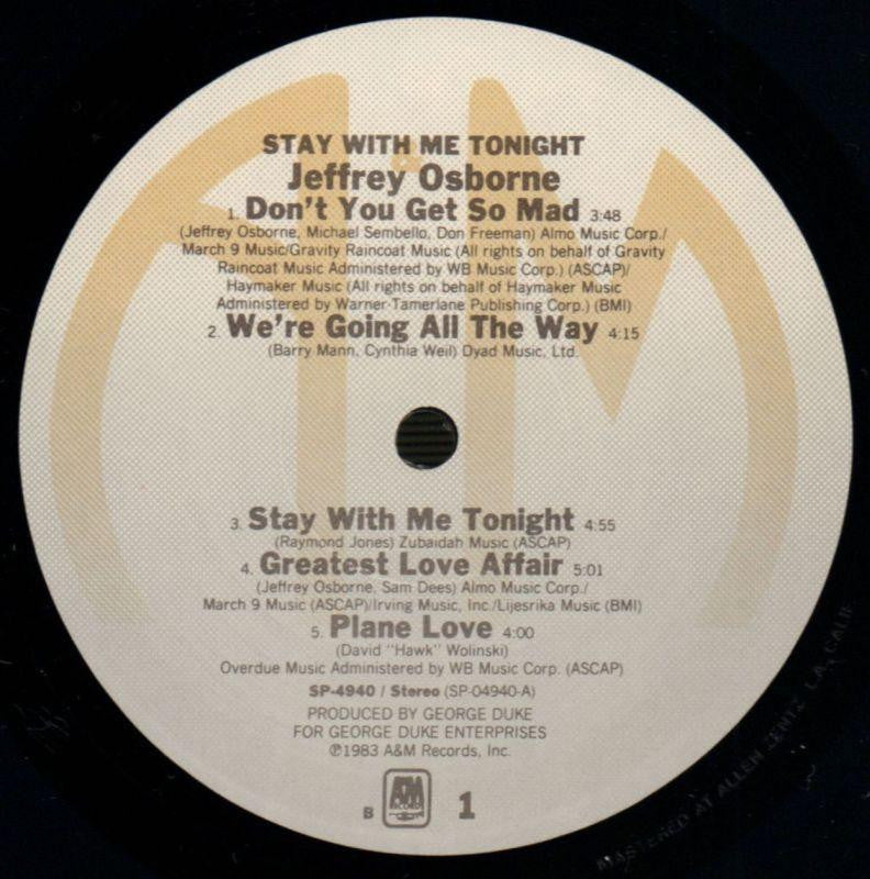 Stay With Me Tonight-A&M-Vinyl LP-VG/NM