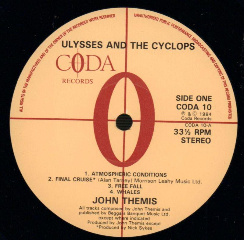 Ulysses And The Cyclops-Coda-Vinyl LP-VG/Ex+