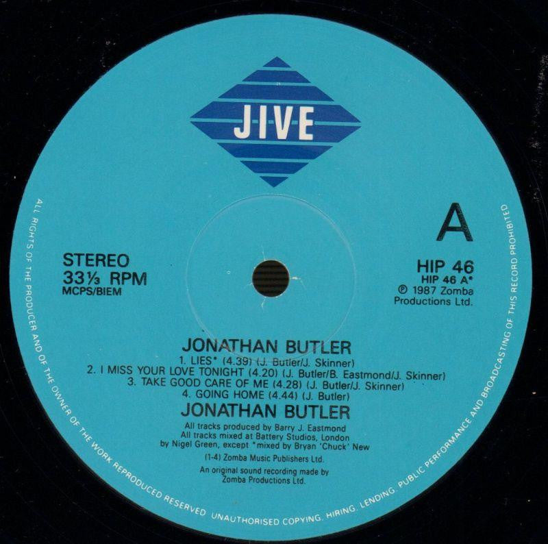 Jonathan Butler-Jive-2x12" Vinyl LP Gatefold-Ex/NM