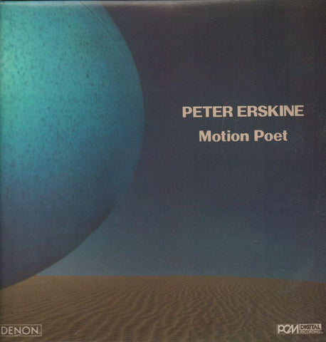 Peter Erskine-Motion Poet-Denon-Vinyl LP