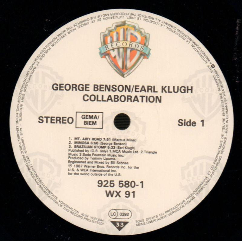 Collaboration-Warner-Vinyl LP-VG+/NM