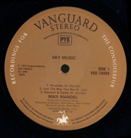 Sky Music-Vanguard-Vinyl LP-VG+/NM